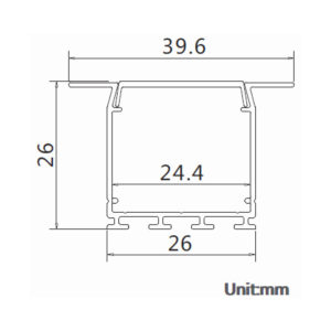 Iguana-Profile-PRO2626-recessed-2D